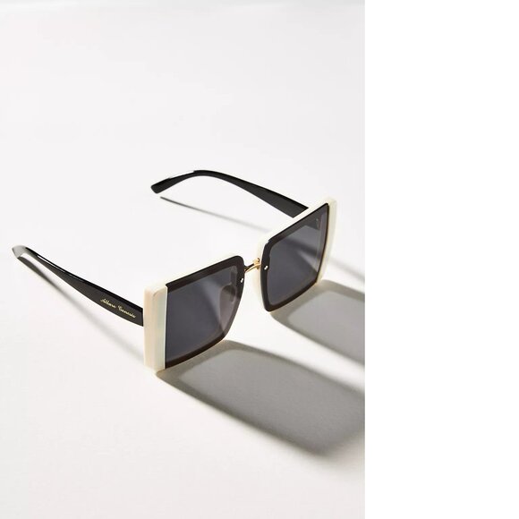 new ANTHROPOLOGIE eyeking square colorblock sunglasses